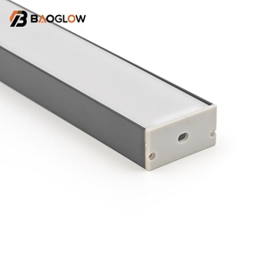 Factory 40*20 Black Customized Outdoor Rgb Led Profile <b>Light</b> for Aluminum Profile <b>Light</b> for Surface Roof 20mm Channel Costmazing - Product Image 5