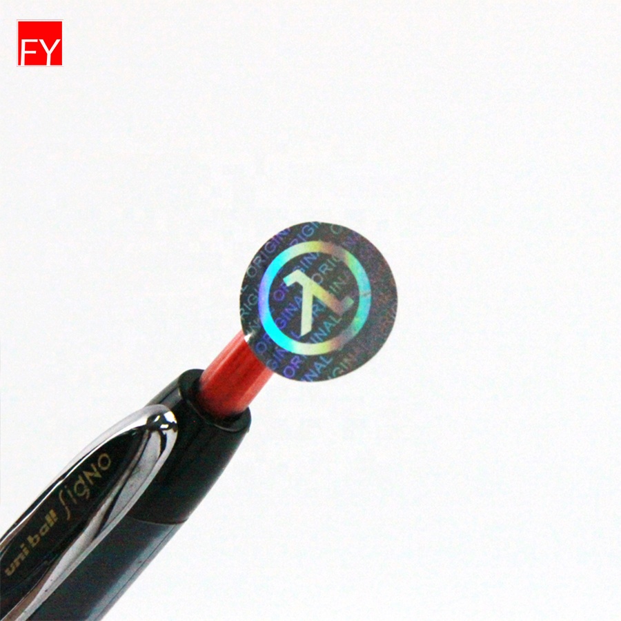 driving license holographic sticker