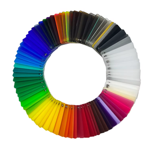 ESD đục trái phiếu bồn tắm rãnh trang trí Acrylic trống thực hành tấm đúc hiển thị 1.5mm 5mm 12x12 - Product Image 6