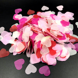Papel de Corazones de 2.5cm para el Día de San Valentín, Bodas, Decoración, Lanzamiento Manual, Relleno Transparente para Globos - Product Image 4
