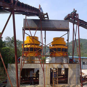 Concasseur Symons 3 pieds 80tph pour roche andesite, concasseur à cône Symons 100t pour pierre, applications minières de concassage avec moteur et roulement - Product Image 6