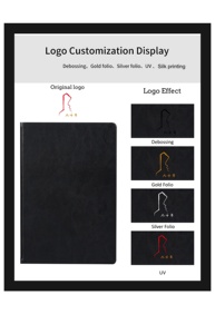 Bìa Đựng Tài Liệu Có Khóa Kéo Bằng Da PU A4 Tùy Chỉnh, Bìa Đựng Tài Liệu Chuyên Nghiệp, Quà Tặng Khuyến Mãi Bìa Đựng Tài Liệu Màu Đen - Product Image 6