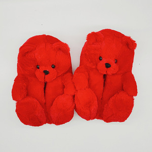 Femmes Accueil Intérieur Doux anti-slip En Fausse Fourrure Mignon Pantoufles Hiver Chaussures Chaudes de Bande Dessinée En Peluche Ours en peluche Pantoufles EUR 35-41 - Product Image 4