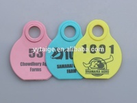 Sapi domba babi leher tag tanda Laser hewan identifikasi kartu sapi tag