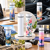 Botol Tumbler Termos 500 ml untuk Olahraga, Sublimasi, Cetak Kosong, Hadiah Bisnis, Outdoor, Botol Vakum