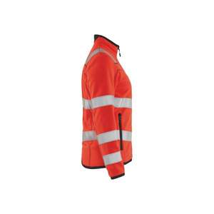 BLAKLADER - 496610105500XXL Chaqueta de micropolar Hi-Vis para mujer Rojo-EAN 7330509811528 ROPA DE TRABAJO DE 2017 - Product Image 4