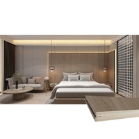 Panneau mural en PVC WPC pour l'intérieur, vente chaude, pour hôtel, maison, villa, appartement