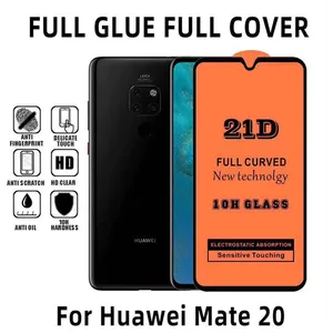 3D 2.5D 9D Full Cover กระจกฟิล์มโทรศัพท์มือถือสำหรับโทรศัพท์มือถือ10D 21D 9H ความแข็งกระจกนิรภัยป้องกันหน้าจอป้องกันรอยขีดข่วน