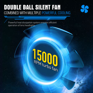 Xenplus L90 <span class=keywords><strong>Mini</strong></span> H4 200 W/par 3 pulgadas <span class=keywords><strong>azul</strong></span> Bi LED lente de Proyector láser 9-32V 48000lm LED faro para coches 12V - Product Image 4