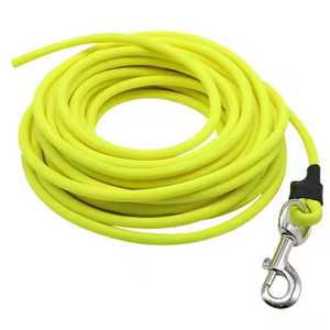 Guinzaglio per cani impermeabile arancione verde guinzaglio lungo per addestramento cane impermeabile in Pvc guinzaglio cane - Product Image 3