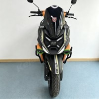 Moto électrique à batterie lithium 2000W 72V haute vitesse avec moteur sans balais, cyclomoteur électrique, scooter puissant à 2 roues