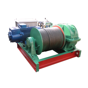 <span class=keywords><strong>Cabrestante</strong></span> eléctrico de arrastre para veleros de 10T con cable de acero, control remoto, potencia de 30kW y altura de elevación de 200m para grúas - Product Image 1