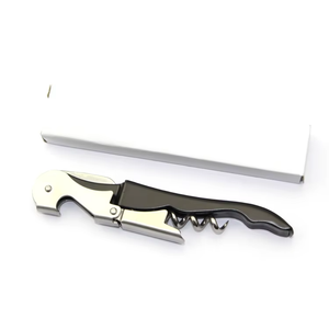 ที่เปิดขวดไวน์สแตนเลสส่วนตัวพร้อมกล่องไม้ - อุปกรณ์ครัวที่ทนทานสำหรับร้านอาหาร - Product Image 5