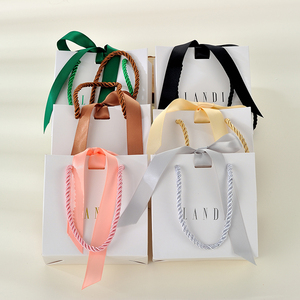 Bolsa de Papel Kraft Personalizada para Joyería y Cosméticos, Bolsa de Regalo Personalizada para Compras - Product Image 4