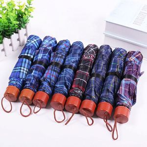 Promotion Wholesale Customized Fully-Automatic Personal Rain Umbrella Windproof Portable 3 Folding Advertising Branded Umbrellas