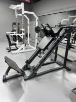 Machine à Squat Commercial ZY Professionnelle à Charge de Plaques pour Entraînement de Force et Musculation du Bas du Corps en Salle de Sport