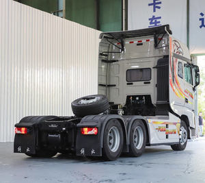 รถบรรทุกหนัก FAW J7 640 แรงม้า เกียร์ธรรมดา เครื่องยนต์ดีเซล  ใช้แล้ว สภาพดี เหมาะสำหรับงานขนส่งในเหมือง 6x4 เครื่องยนต์ Weichai - Product Image 4