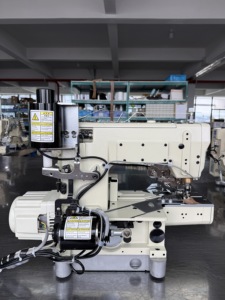 RONMACK RM-8700-FL Industrial High-Speed Cylinder Interlock Sewing <b>Machine</b> Chain <b>Stitch</b> Manual Feed Gear Motor Core Components - Product Image 3