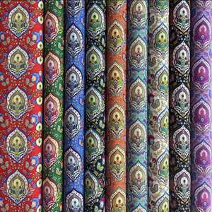 快適な100% スパンレーヨンビスコース織り生地95gsm143cmドレスコスチュームパジャマアクセサリープレーンスタイルレーヨンシフォン - Product Image 4