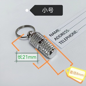 Étiquette d'identification pour animaux de compagnie en alliage, anti-perte, pour collier de chat ou de chien, petite, moyenne, grande taille - Product Image 4