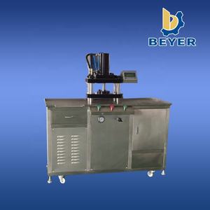 Mesin pemadat bubuk kosmetik semi-otomatis untuk Eyeshadow <span class=keywords><strong>Foundation</strong></span> perona pipi produksi kue - Product Image 2