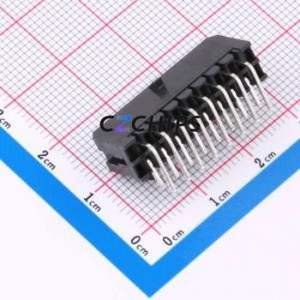 WB300A1H-163P-002 Wire-to-<b>Board</b> <b>Pin</b> Header Bent Lead Through Hole,P=3mm Connector 2x8P 3mm Right Angle Insert Micro-Fit (MX 3.0) - Product Image 2