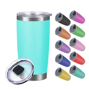 Wholesale 20 Oz 30oz Double Walled Stainless Steel Tumbler Cups Handle  Vacuum Insulated Travel Coffee Mug Tumbler with Straw - China 20oz Tumbler  Handle and 30oz Cup Handle price