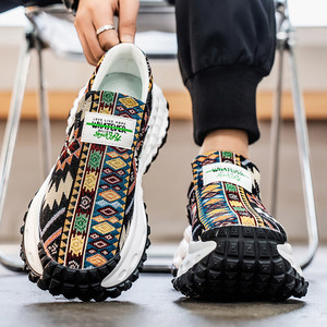 Scarpe da Uomo Traspiranti con Ricami, Slip-On Stile Dad Shoes, Primavera 2025, Design Sportivo - Product Image 5