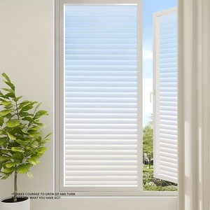 Copertura Non adesiva vetro persiane soggiorno finestre tutto il giorno protezione Privacy elettricità statica pellicola decorazione per la casa - Product Image 1