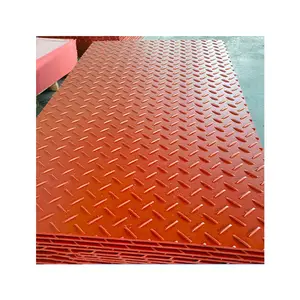 Free sample safe non-slip sells ground protection mat hdpe temporary floor protection mats
