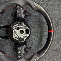 Volant en fibre de carbone personnalisé pour Audi RS A1 A3 A4L A5 A6L Q3 Q5 Q7 A7 Q2 Q3 S4 S5 S7 8V B8 C7 2007-2021 Accessoires