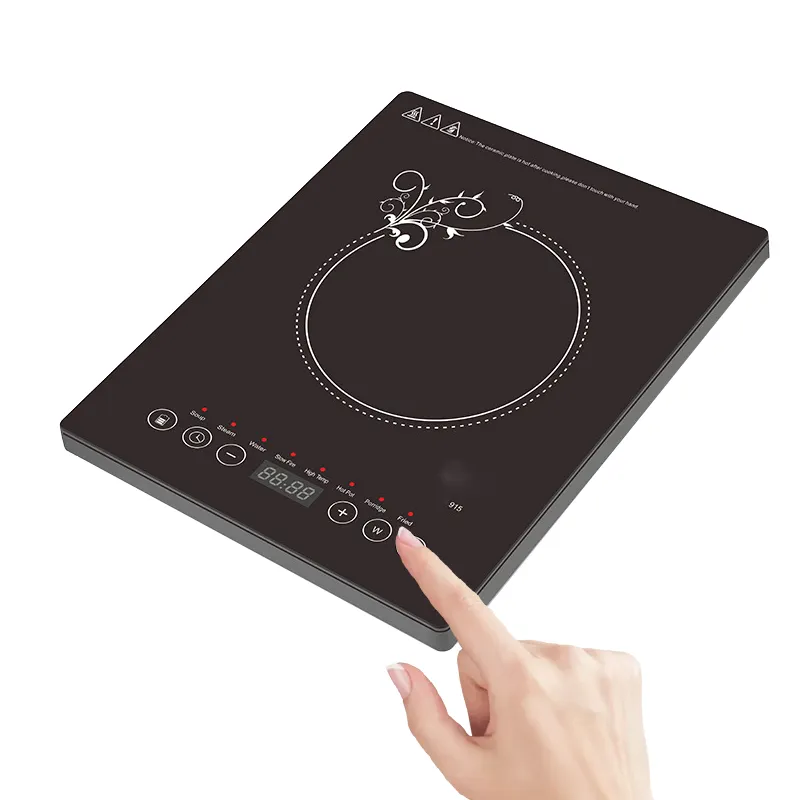 Online Trade Show Hot Sales Slim Design freestanding Burner Electric Touch Control Induction Cookers Stove