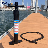 Pompe à air manuelle de haute qualité pour planche de surf/kayak, pompe manuelle portable à double action
