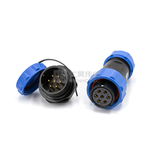 Sp2112/P7 Socket 7 Pin Sp21 Waterdicht Paneel Mount Elektrische Houder Connector - Product Image 3