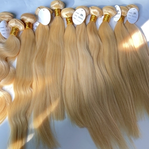 613 bionda 100 capelli umani grezzi vietnamiti non trasformati venditori all'ingrosso di capelli filippino grezzi - Product Image 3