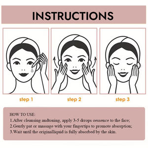 Suero de colágeno triple que blanquea mejora la elasticidad de la piel Lifting Beauty Cuidado DE LA PIEL Suero facial de niacinamida - Product Image 6