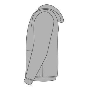 Venta al por mayor en blanco completo Zip Hoodies Hip Hop para hombres pulóver de alta calidad para hombres de gran tamaño de lana edición <span class=keywords><strong>original</strong></span> Zip up Hoodie - Product Image 3