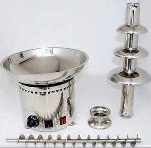 Machine électrique commerciale de fontaine de <span class=keywords><strong>fondue</strong></span> au chocolat pour la machine de fontaine de fonte de chocolat de parties - Product Image 3