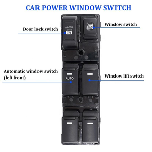 Interrupteur de lève-vitre électrique automobile 93570-2P010 LHD, matériau PA66, <span class=keywords><strong>12V</strong></span>/24V 20A pour Kia Sorento 2010-2014 - Product Image 3