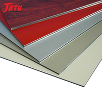 Panneaux composites en aluminium à impression numérique alucobond acp revêtement prix métallique mat façade murale alu dibond signes