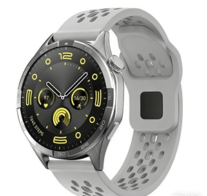 Bracelet de montre intelligente en silicone respirant Lionorm 18 mm 22 mm, bracelet de montre 20 mm pour Samsung Galaxy Watch 4/5/6 - Product Image 5