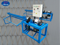 Machine à fabriquer des mailles métalliques pour bandes transporteuses de 0,8 mm à 4,0 mm