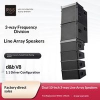 Système de sonorisation actif professionnel de haute puissance pour grandes performances, enceintes Line Array doubles de 12 pouces, étanches, pour scènes extérieures
