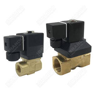 6213 Een 10 Bar 145 Psi Messing Magneetventiel Voor Water Lucht Gas 2 Way Normaal Gesloten 24V 110V 230V 1/4 ''3/8'' 1/2 ''3/4'' 1 ''2'' - Product Image 1