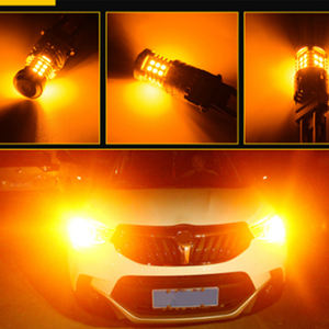 ไฟสำรอง LED W21W T20 7440 7443 P21W 1156 1157 BA15S BAY15D 45W CANbus หยุด/เบรก/ไฟท้ายไฟขับขี่ - Product Image 6