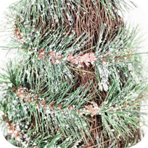 Décorations de Noël Articles de fête Creative Christmas Berry Cedar Tabletop Arboles Cone the Natural Material Decorative Tree - Product Image 5