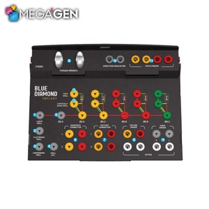 Kit d'implantation dentaire chirurgicale Megagen Blue Diamond, version standard, kit chirurgical Blue Diamond original, équipement dentaire - Product Image 1