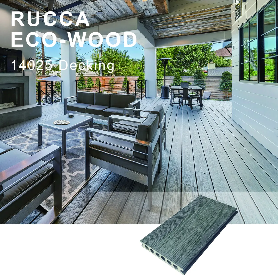 Terrace Garden Environmentally Friendly Floor And Wood Panels Wooden Plastic Composite Material Outdoor Wpc Decking