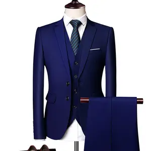 Terno Blazer dos homens S917 Para Escritório De Negócios Plus Size Noivo Casamento Tuxedo Mens Ternos De Casamento Set