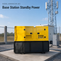 ODM OEM Genset Diesel Silent 20kva 30kva 40kva 400V 440V 3 Fasa 50Hz 60Hz Auto Start untuk Stasiun Basis Telekomunikasi